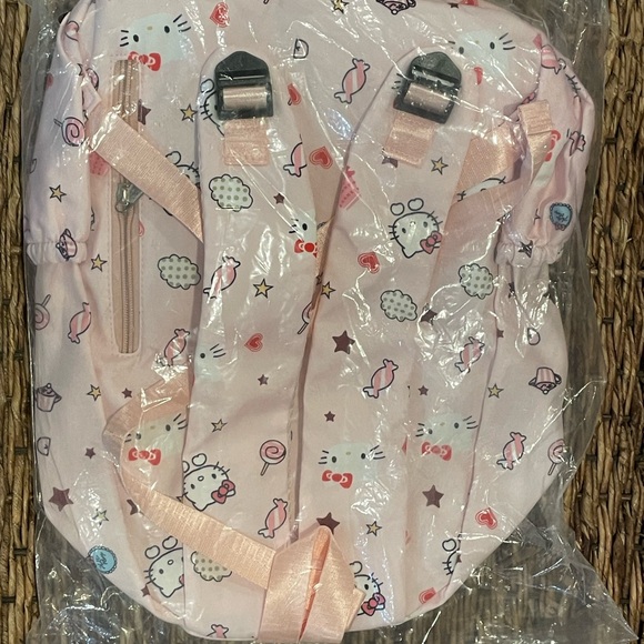 🆕 Hello Kitty Sanrio Authorized Large Capacity Backpack With Cartoon Coin Purse - Picture 6 of 8